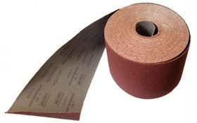 Лист шлифовальный ABRAFORCE 500855332 коричневая 100мм*3м P80