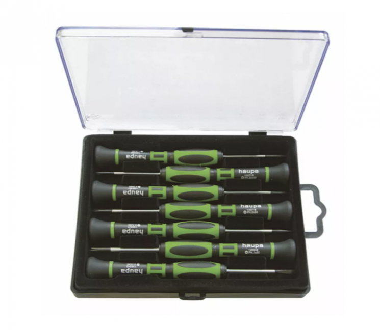 Набор отверток Haupa, для электроники 7 шт., HA-104000