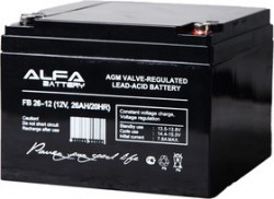 FB 26-12, аккумулятор свинцовый