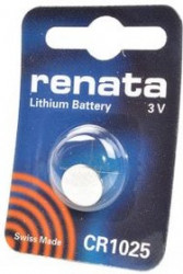 RENATA CR1025 BL1, Элемент питания