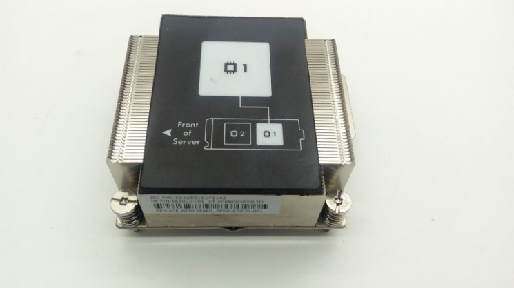 Система охлаждения HP 670031-001 BL460c Gen8 1P Heatsink-670031-001(NEW)