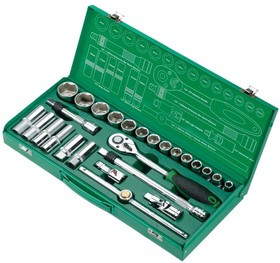 SK-42601M(HW-42601M) Pro'sKit Набор торцевых ключей для авто (1/2",20 головок,26 предметов)*