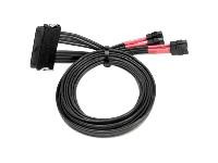 Кабель Adaptec 2167100-R ACK-INT-SATA-fanout-0.5M (2167100), 50cm., 32pin (SFF-8484) - 4xSATA-2167100-R(NEW)