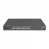 Управляемый коммутатор уровня 3 BDCOM S3900-24T6X, 24x 10/100/1000Base-T, 6x 1/10GE SFP+, Hot Swap БП 1, в комплекте 1x PSU ~220VAC