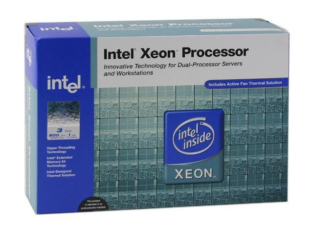 Процессор Intel BX80546KG3400FA Процессор Xeon 3400Mhz (800/2048/1.3v) Socket 604-BX80546KG3400FA(NEW)