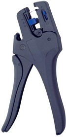 K432 Инструмент для снятия ПВХ-изоляции проводов с жилой 0,02 - 10 мм2 / прямые лезвия / автомат. настройка на размер сечения / встроенный