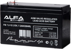 FB 7,2-12, аккумулятор свинцовый