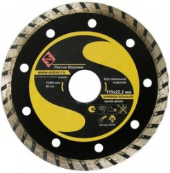 Круг алмазный ЭНКОР 25705 Ф115х22мм турбо универсальный