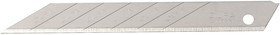 OL-SAB-10B, Лезвие OLFA сегментированное для графических работ, 9х80х0,38мм, 10шт