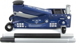 51133, Домкрат гидравлический подкатной, быстрый подъем, 3т QUICK LIFT, 130-465 мм, проф