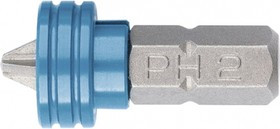 11455, Бита PH2x25 мм с ограничителем и магнитом, для ГКЛ, S2