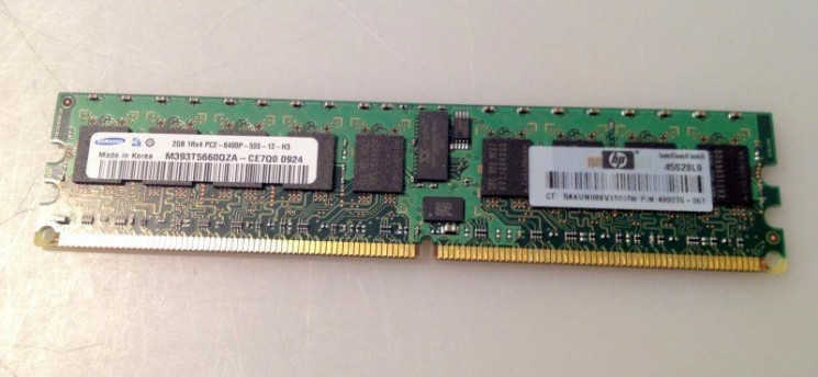 Модуль памяти HP 501157-001 2Gb PC2-6400 DDR2 для BL495c G5, BL685c G5, BL465c G5-501157-001(NEW)