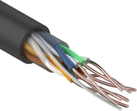 C-054-1, Кабель UTP 4PR 24AWG, CAT5e наружный (OUTDOOR) (бухта 305 м)