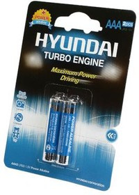 HYUNDAI POWER ALKALINE LR03 BL2, Элемент питания