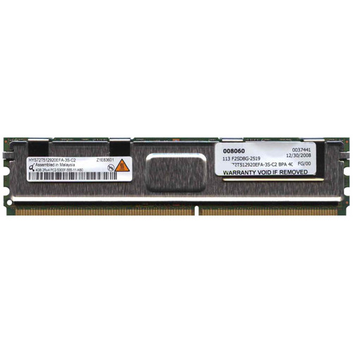 Модуль памяти Qimonda HYS72T512920EFA-3S-C2 4GB 2Rx4 PC2-5300F FB-DIMM-HYS72T512920EFA-3S-C2(NEW)