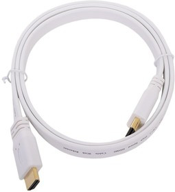 HDFW5, Кабель HDMI (M) - HDMI (M) вер. 1.4, поддержка Ethernet/3D, плоский, 5м