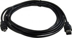 XYC093 3 M BLACK, Кабель IEEE 1394 "fire wire" 4pin/6pin 3м