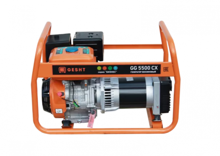 Бензогенератор GESHT GG5500CX