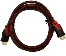 HDS3, Кабель HDMI (M) - HDMI (M), вер 1.4,поддержка Ethernet/3D/4К, Шелковая оплетка, 3м