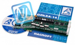 Универсальная PCI(PCI-Express)-плата ОЛЬХА-14LPX