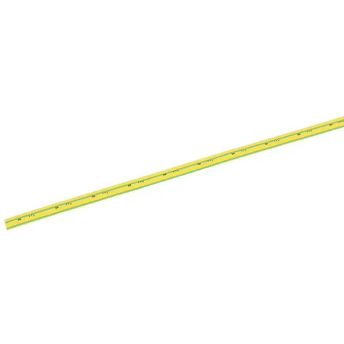 Трубка термоусадочная ТТУ нг-LS 30/15 желт./зел. 1м IEK UDRS-D30-1-K52