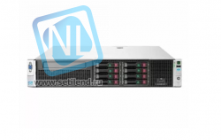 Сервер HP Proliant DL380p Gen8, процессор Intel Xeon 10C E5-2680v2, 16GB DRAM, 8SFF, P420i/1GB FBWC