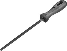 16705-20, Напильник СИБИН круглый с пластиковой рукояткой, 200мм