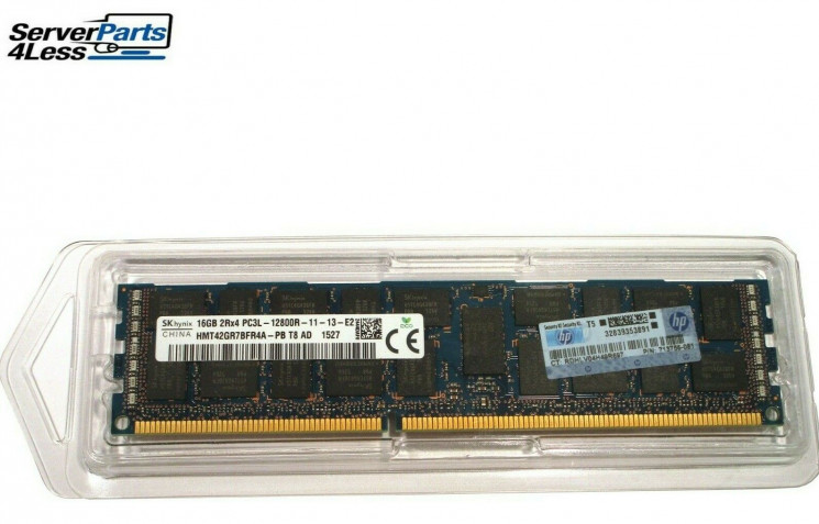 Модуль памяти HP 836220-B21 16GB (1 x 16GB) Dual Rank x4 DDR4-2400 CAS-17-17-17 Registered Memory Kit-836220-B21(NEW)