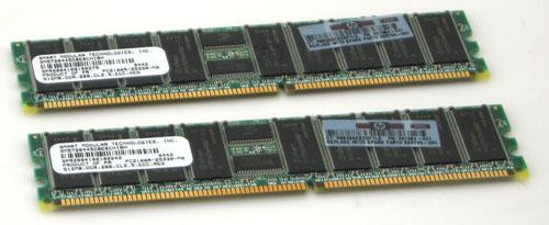 Модуль памяти HP 261584-041 512MB SDRAM DIMM PC2100 DDR-266MHz ECC registered-261584-041(NEW)