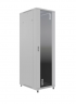 19" Напольный серверный шкаф NTSS ПРЕМИУМ 32U 600x800 мм, передняя дверь стекло, задняя глухая металл, боковые стенки, регулируемые опоры, RAL 7035