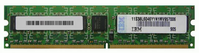Модуль памяти IBM 38L6046 1024Mb PC2-5300 ECC-38L6046(NEW)