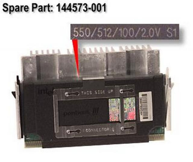 Процессор HP 124779-B21 Intel Pentium III 550/512KB Upgrade Kit-124779-B21(NEW)