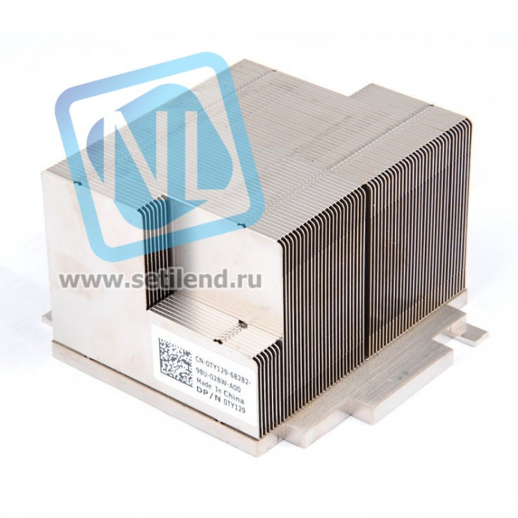 Система охлаждения Dell 0TY129 PowerEdge r710/r900 CPU Heatsink-0TY129(NEW)