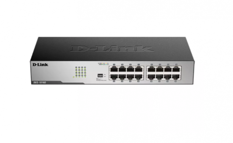 Коммутатор D-Link DGS-1016D/I1A