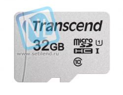 Флеш-накопитель Transcend Карта памяти Transcend 32GB UHS-I U1 microSD