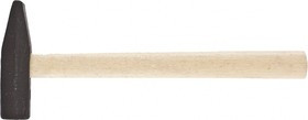 10301, Молоток слесарный, 1000 г, квадратный боек, деревянная рукоятка