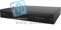 IP Видеорегистратор OMNY NVR 4/1 PoE, 4 канала, макс. вх. битрейт 40 Mbit/s, 1 HDD, 4 PoE.