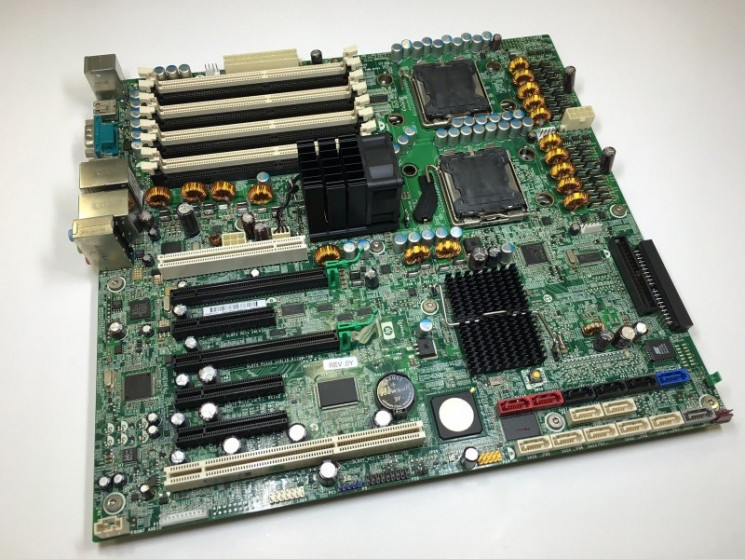 Материнская плата HP 480024-001 XW8600 1600Mhz FSB Dual CPU SystemBoard-480024-001(NEW)