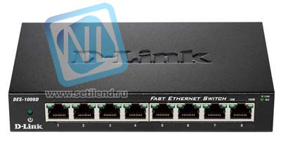 Коммутатор D-Link DES-1008D
