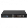 Неуправляемый 16 портовый PoE коммутатор PUS-2C16L-250R с возможностью установки в стойку