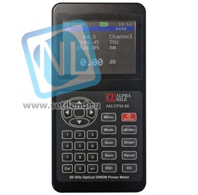 Измеритель оптической мощности Alpha Mile DWDM, 96 каналов