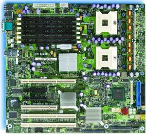 Материнская плата Intel SE7520BD2SCSID2 iE7520 Dual s604 8DDRII 2SATA UW320SCSI U100 PCI-E8x 3PCI-X PCI SVGA 2xGbLAN E-ATX 800Mhz-SE7520BD2SCSID2(NEW)