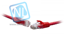 Коммутационный шнур U/UTP 4-х парный cat.5e 1.0м PVC standart красный