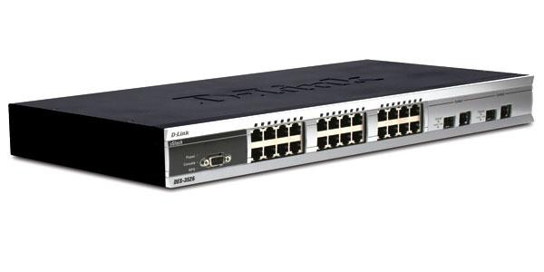 Коммутатор D-Link DES-3526 Ethernet 24port-10/100Mbps 2xCombo1000BASE-T/SFP-DES-3526(NEW)