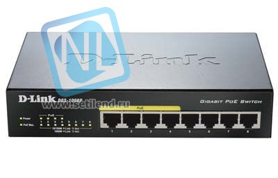 Коммутатор D-Link DGS-1008P