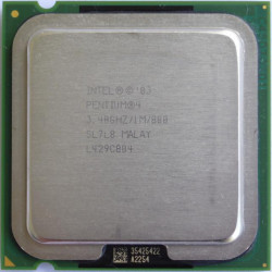 Процессор Intel BX80547PG3400EM Pentium IV HT 3400Mhz (1024/800/1.385v)-BX80547PG3400EM(NEW)