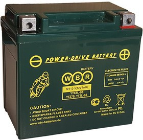 MT12-5, аккумуляторная батарея для мотоцикла/квадроцикла