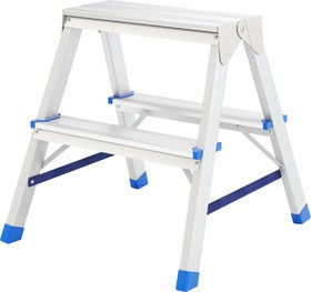 97922, Стремянка двусторонняя 2ст., алюминиевая, Россия