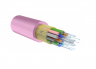 Кабель волоконно-оптический, 16 волокон, многомодовый 50/125мкм, стандарта OM4, распределительный, с плотным буфером, LSZH -40C нг(A)-HFLTx, маджента