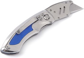 Нож WORKPRO W011010 строительный складной 150мм нержавеющая сталь с механизмом быстрого замены